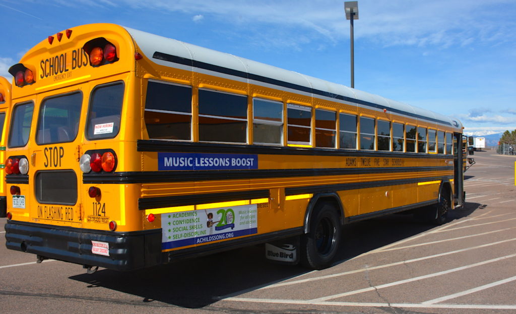 Bus 1124 Adams 12 Five Star Schools — A Child's Song Kids Music Lessons Bus 1124 Adams 12 Five Star Schools — A Child's Song Kids Music Lessons