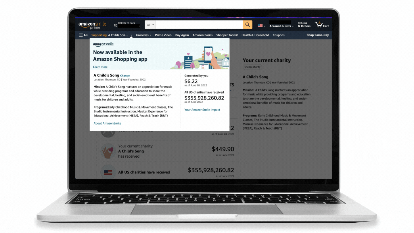 How to Use Amazon Smile to Support Your Favorite NonProfit — A Child's