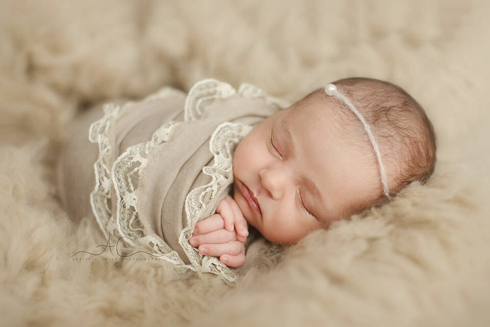Professional Bromley Newborn Photography Violet