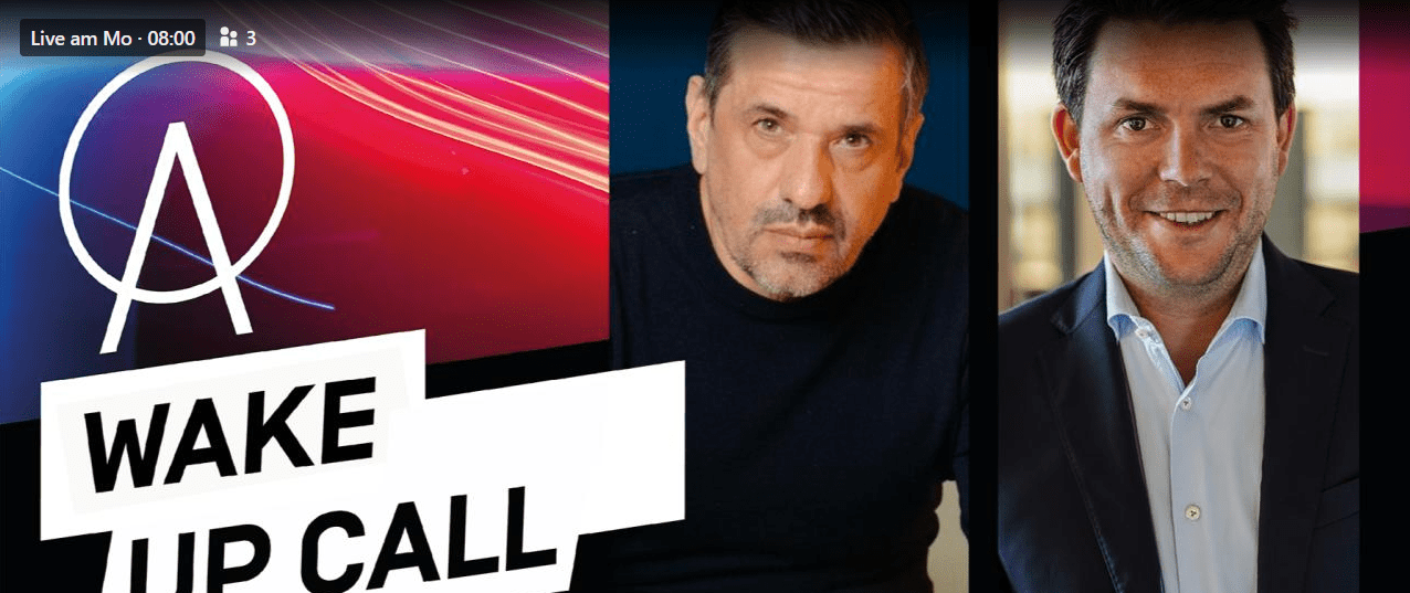 Wake up call by Achtzig20 Heute mit Raphael und Florian 8020.eco