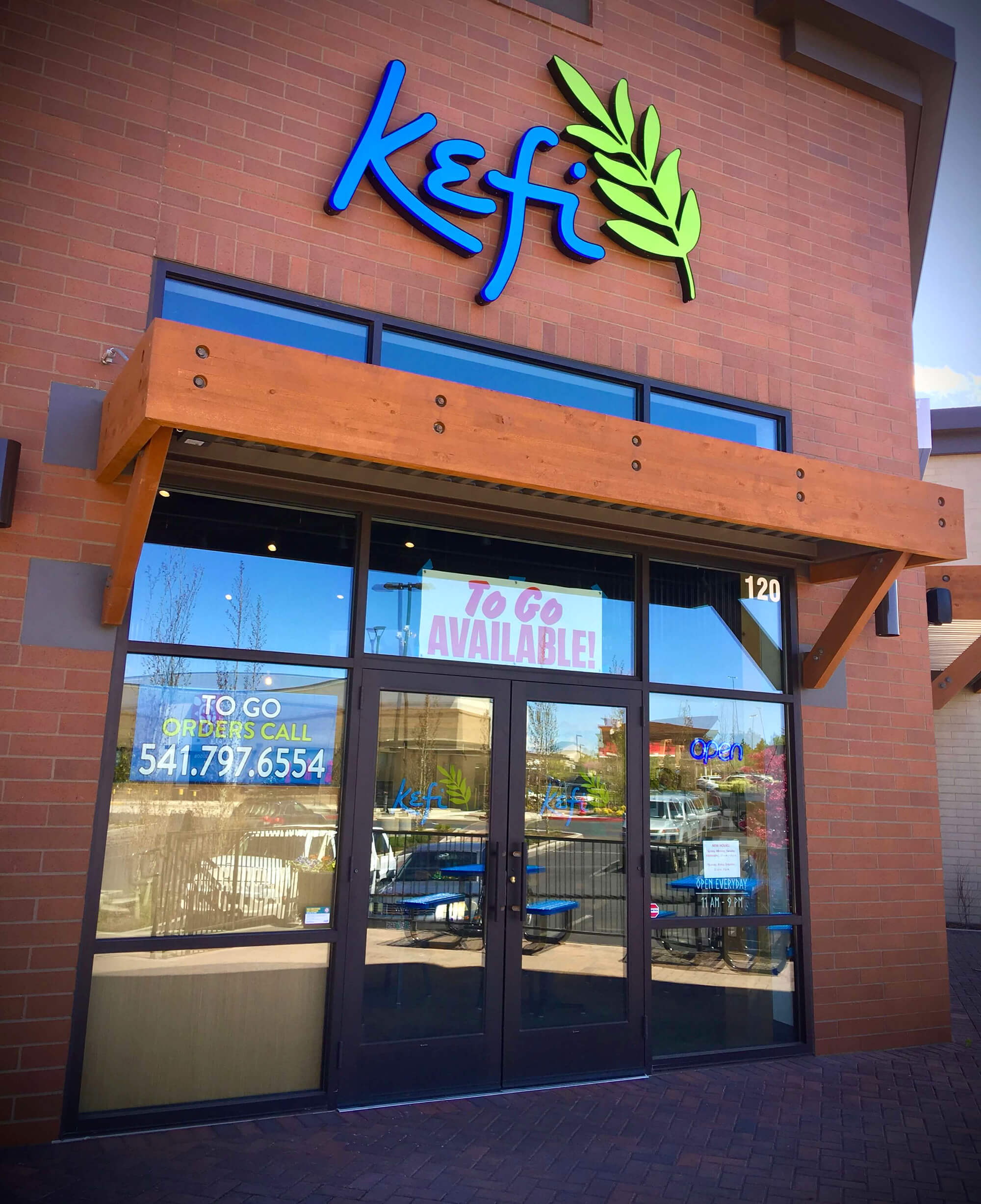 Kefi Restaurant Anderson Clark Interiors