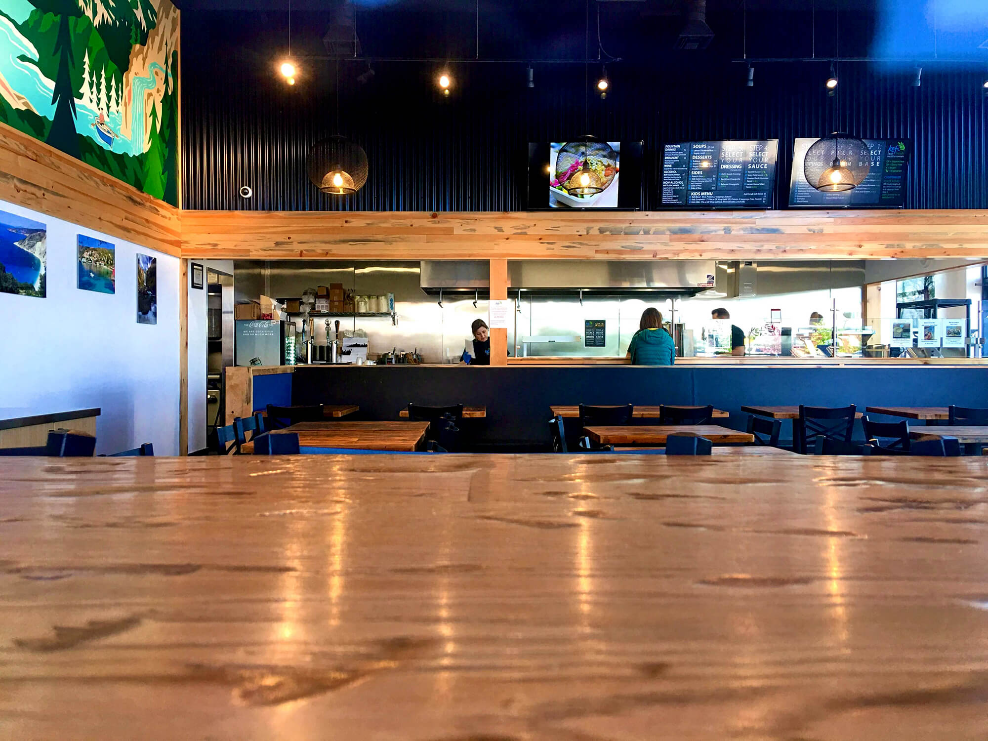 Kefi Restaurant Anderson Clark Interiors