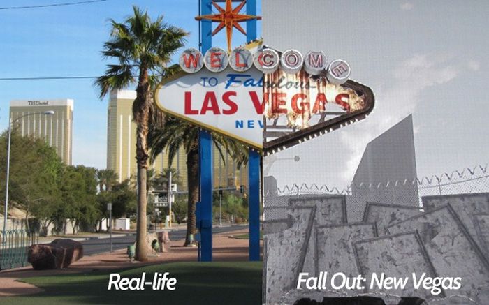Lugares reales de Fallout New Vegas Taringa!