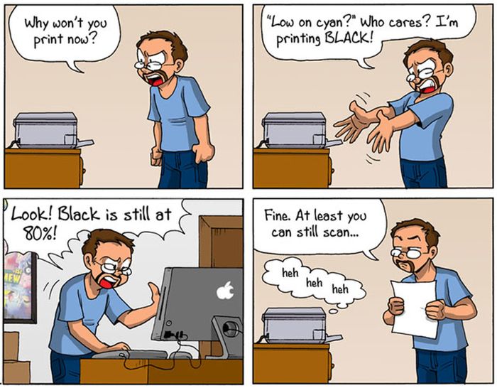 Why We Hate Printers (18 pics)