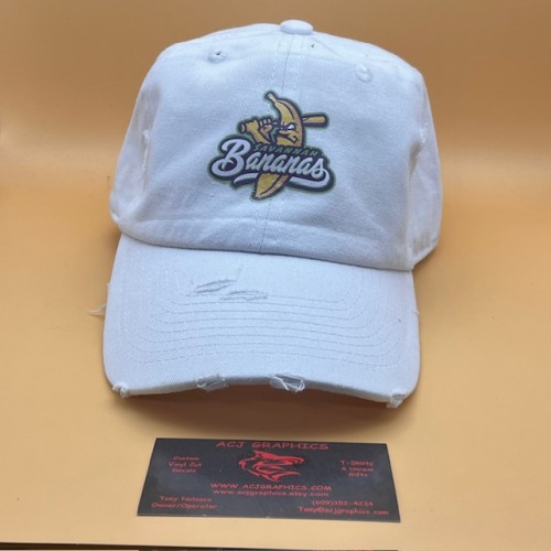 Savannah Bananas Distressed twill baseball cap Banana Ball Dad Hat