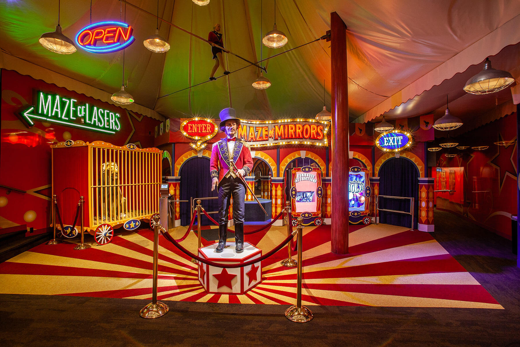 Big Top Mirror Maze ACK Architects Studio Inc.