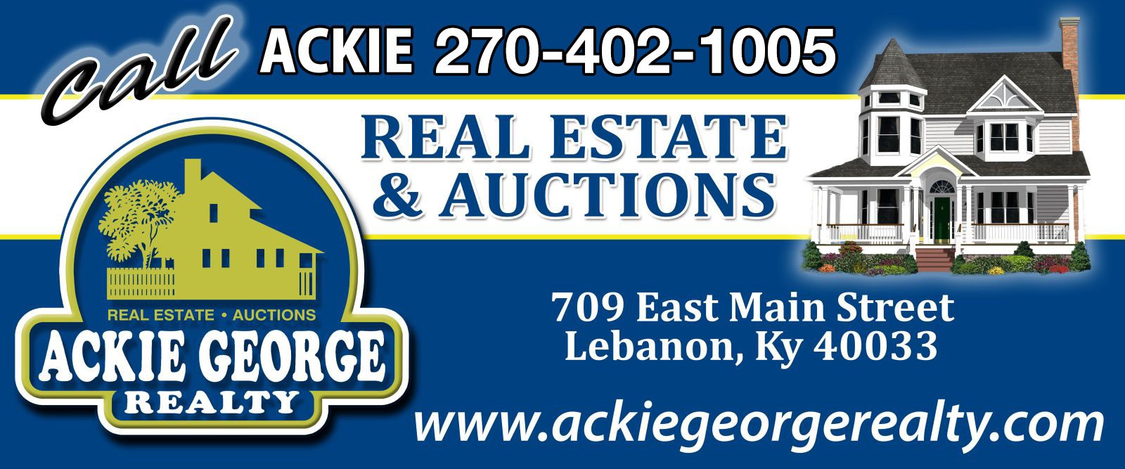 Ackie Realty to the website of Ackie Realty, a