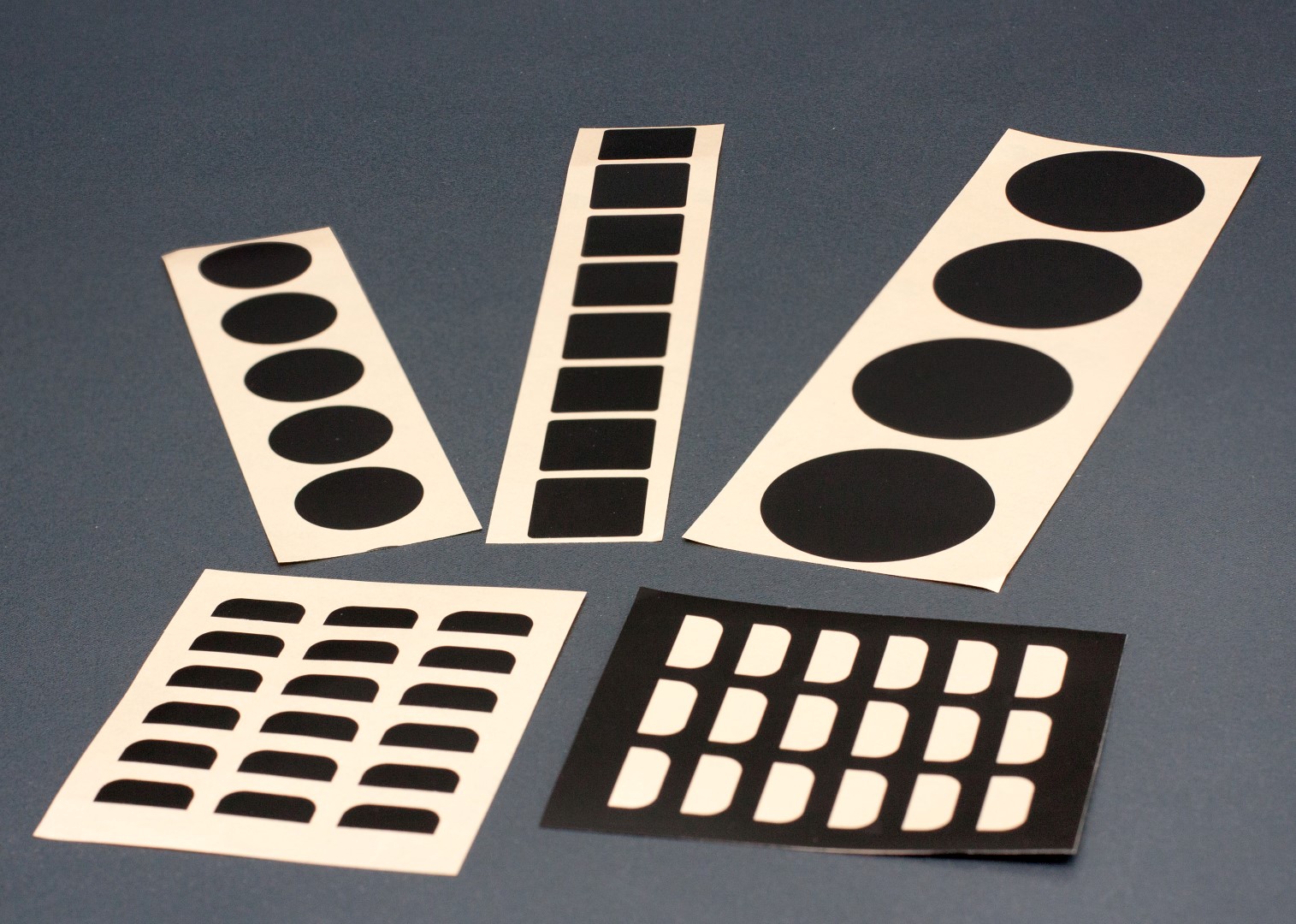 Acktar Black Coatings Products DieCut Black Coating Labels