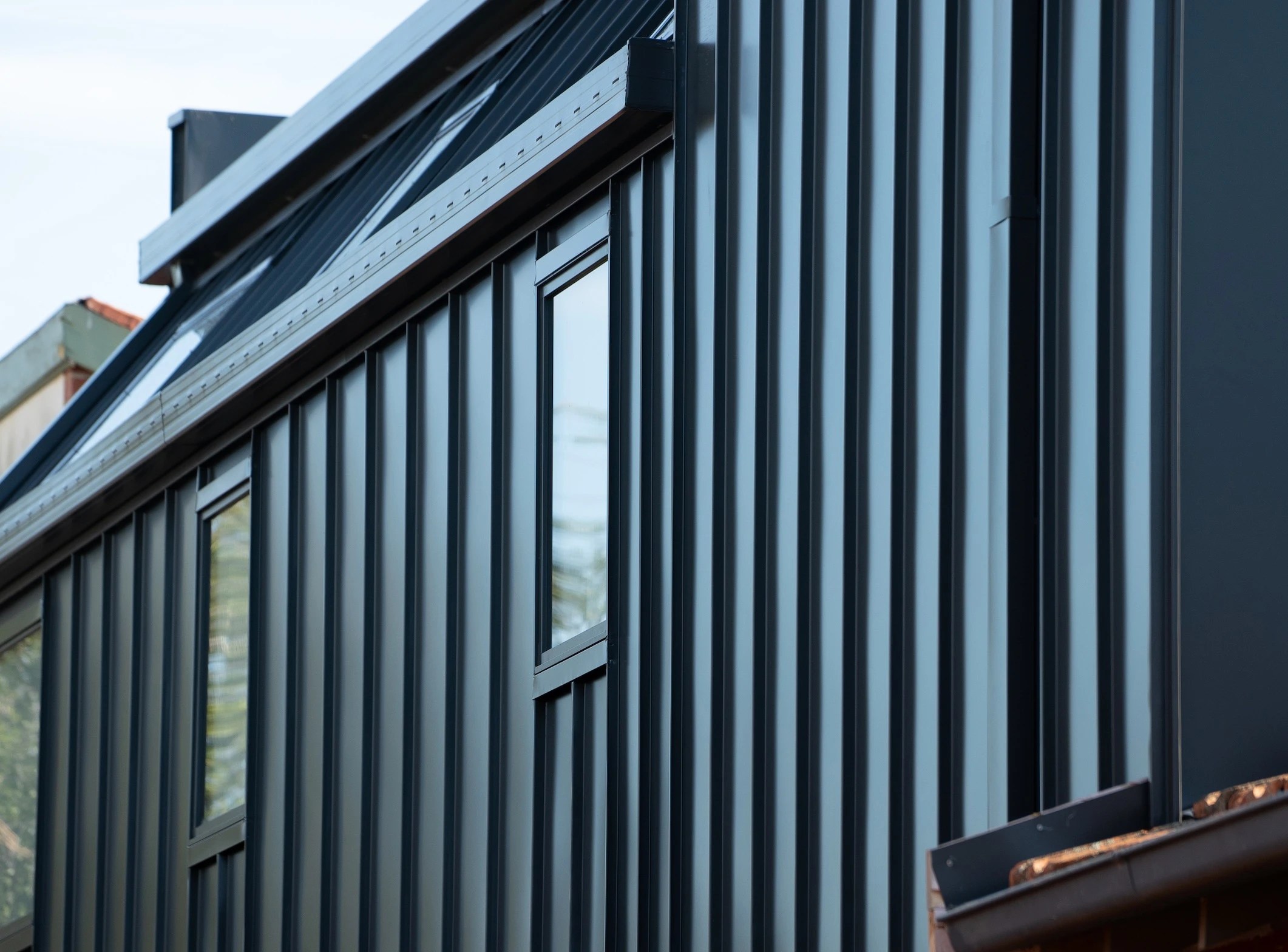 Standing Seam Panel Metal Cladding and Roofing