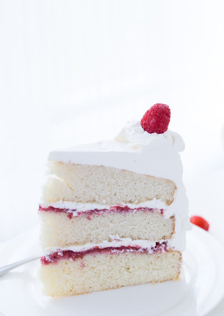 Coconut Raspberry Cake with Whipped Cream Frosting A Classic Twist