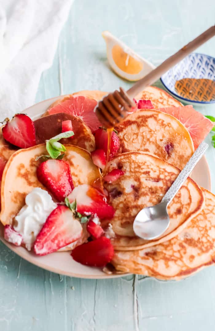 Strawberry Ricotta Pancakes A Classic Twist