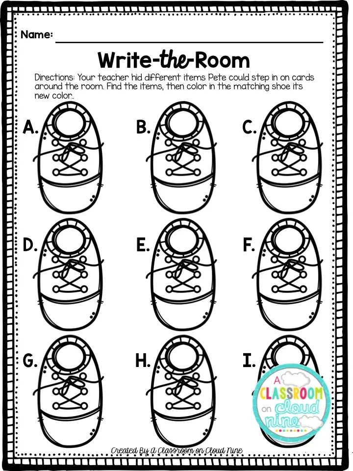 Pete the Cat I Love My White Shoes Companion Pack! A Classroom on
