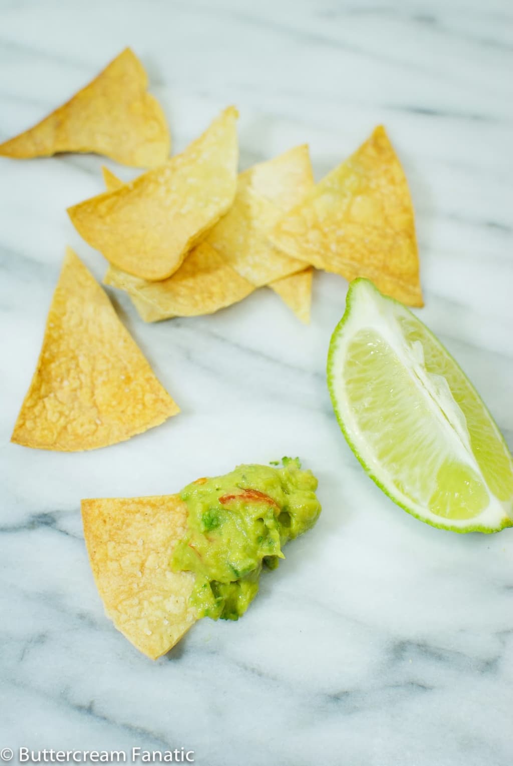 Homemade Tortilla Chips (Gluten free, Low Fat, Low Sodium)