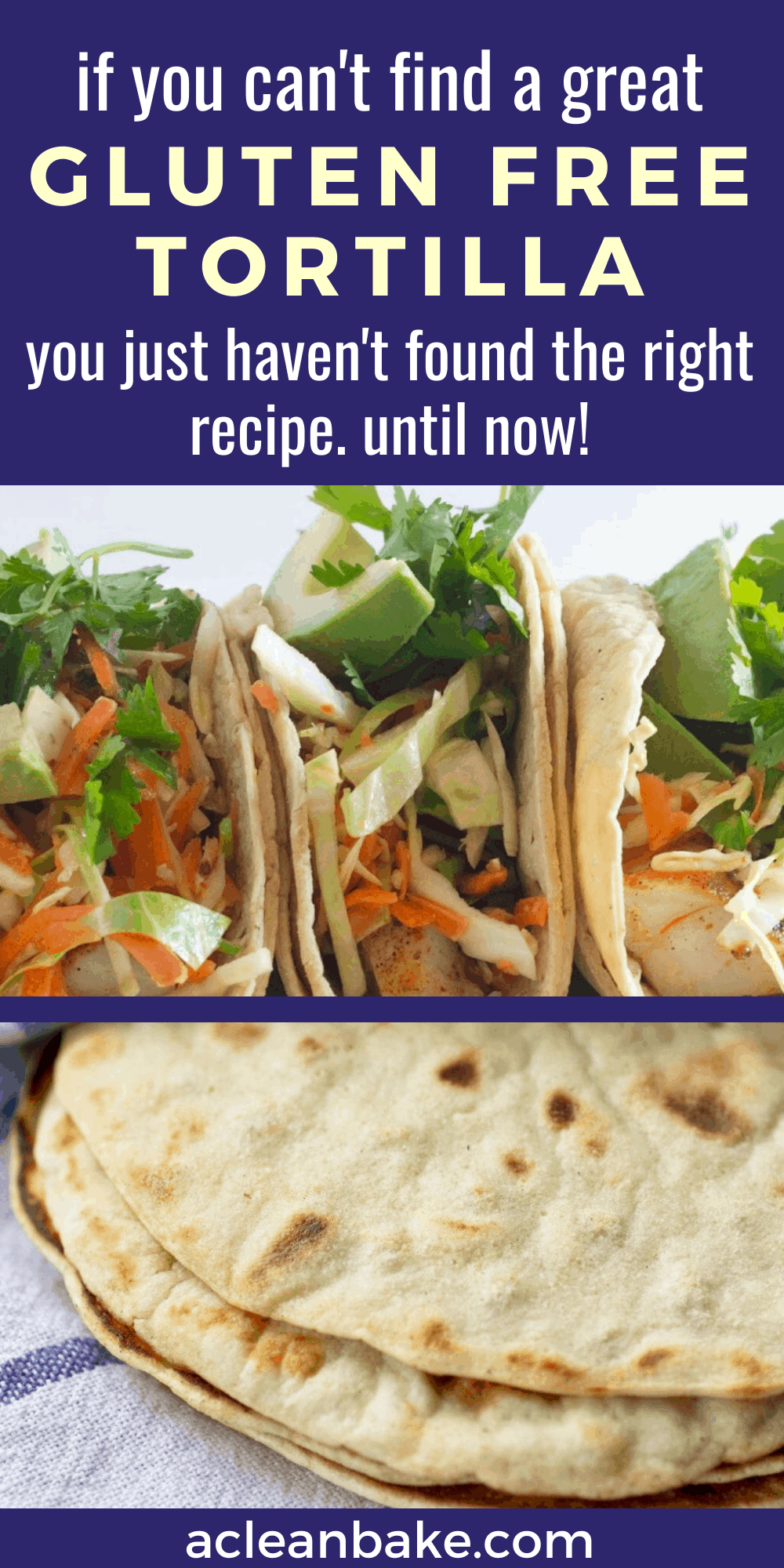 Grain Free Tortillas (paleo, nut free, clean eating) A Clean Bake