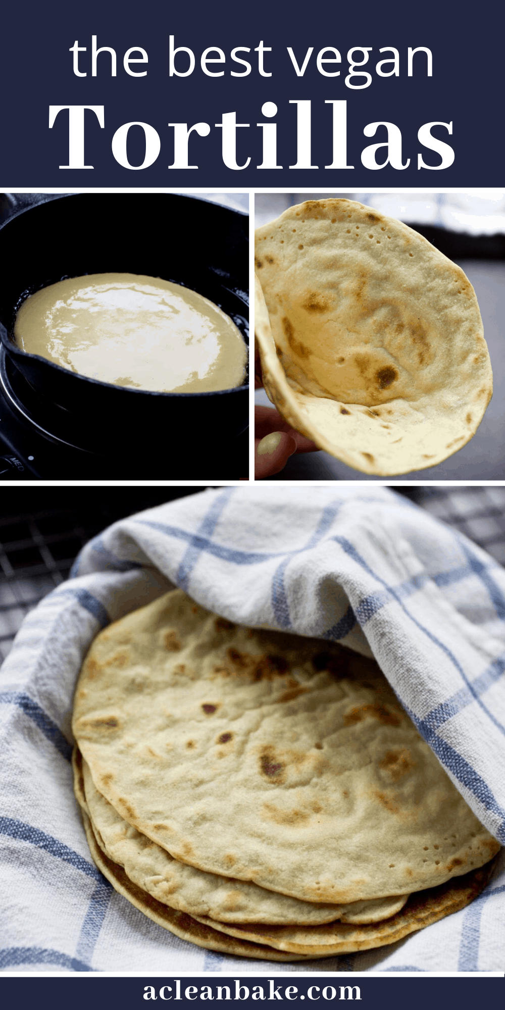 Grain Free Tortillas (paleo, nut free, clean eating) A Clean Bake