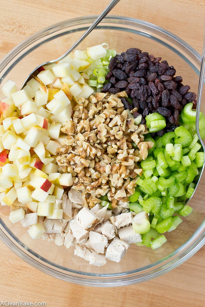 Gluten Free and Dairy Free Waldorf Salad Recipe A Clean Bake