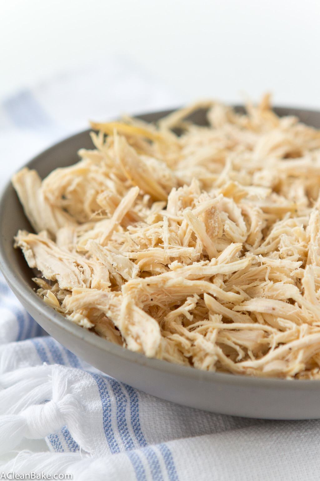 Slow Cooker Shredded Chicken and Nine Ways to Use It