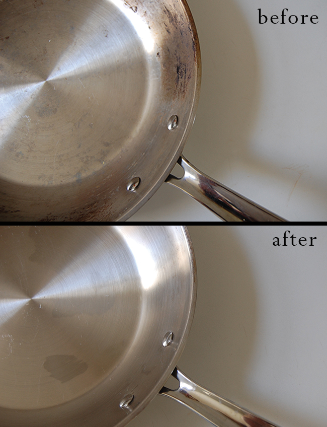 How to Clean Burnt Stainless Steel Pots and Pans A Clean Bee