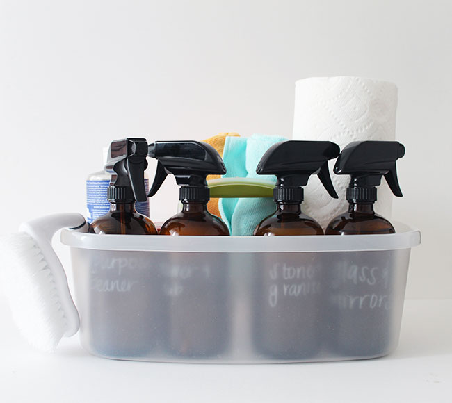 Natural DIY Home Cleaning Supplies Kit