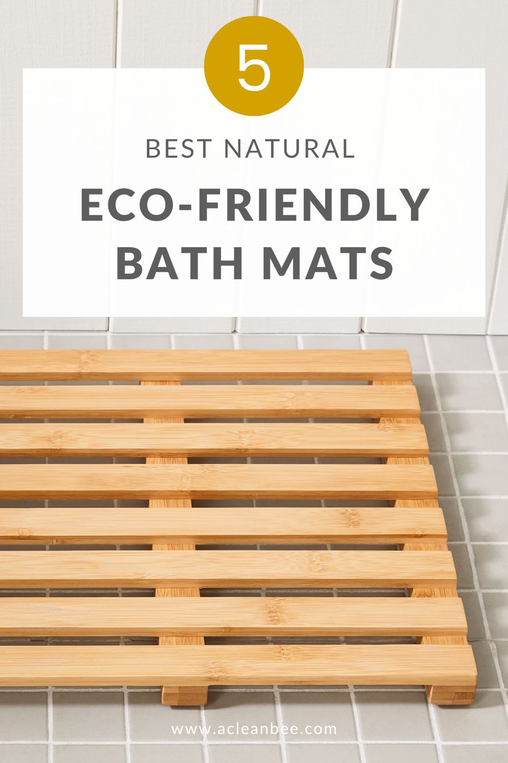 Best EcoFriendly Bath Mats