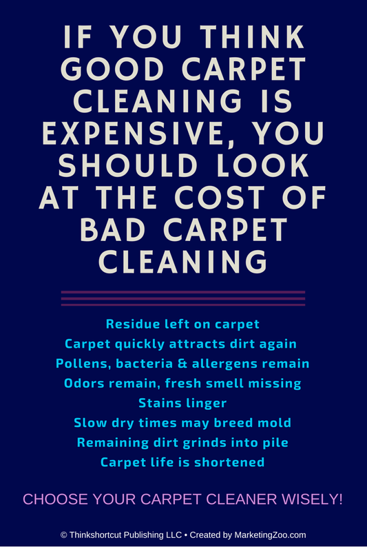Choose Your Cleaner Wisely! Carpet Cleaning Victorville