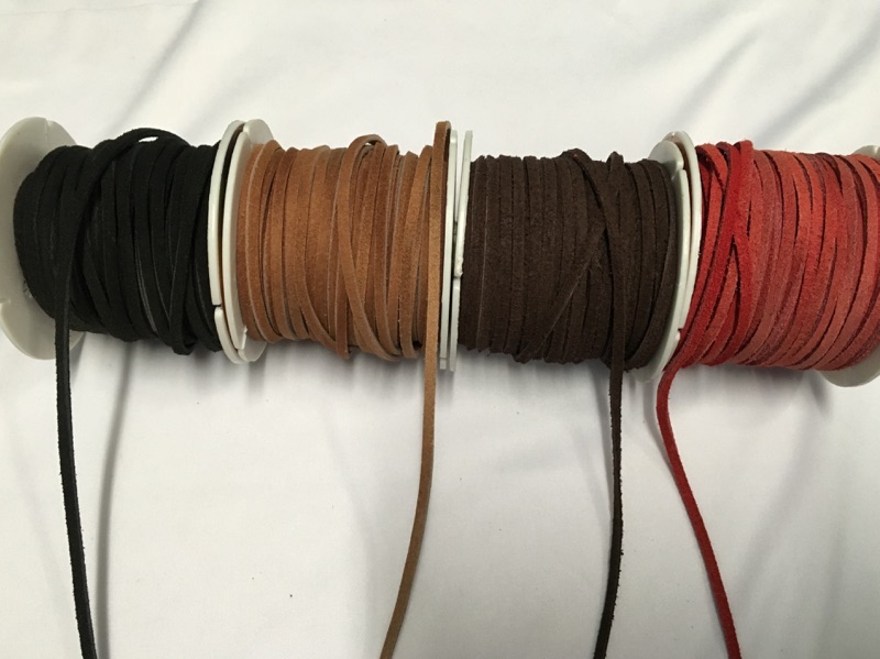 Leather lace, by the foot Amish Country Leather