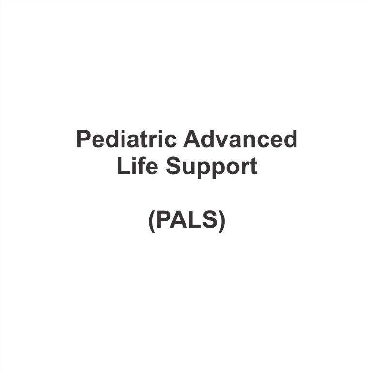 Pediatric Advanced Life Support (PALS) Medical Training Consultancy
