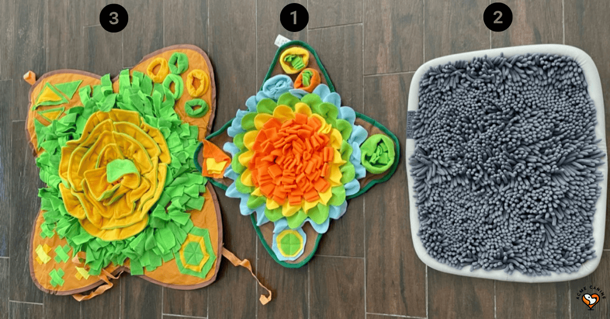 Here are the Best Snuffle Mats for Dogs. We Tested 10+ & Took Pictures. Acme Canine