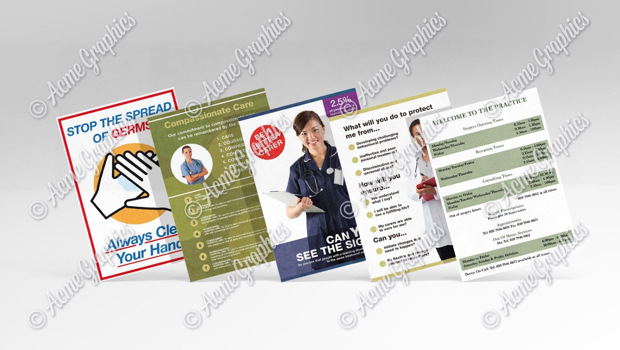 Medical Leaflets Acme Graphics