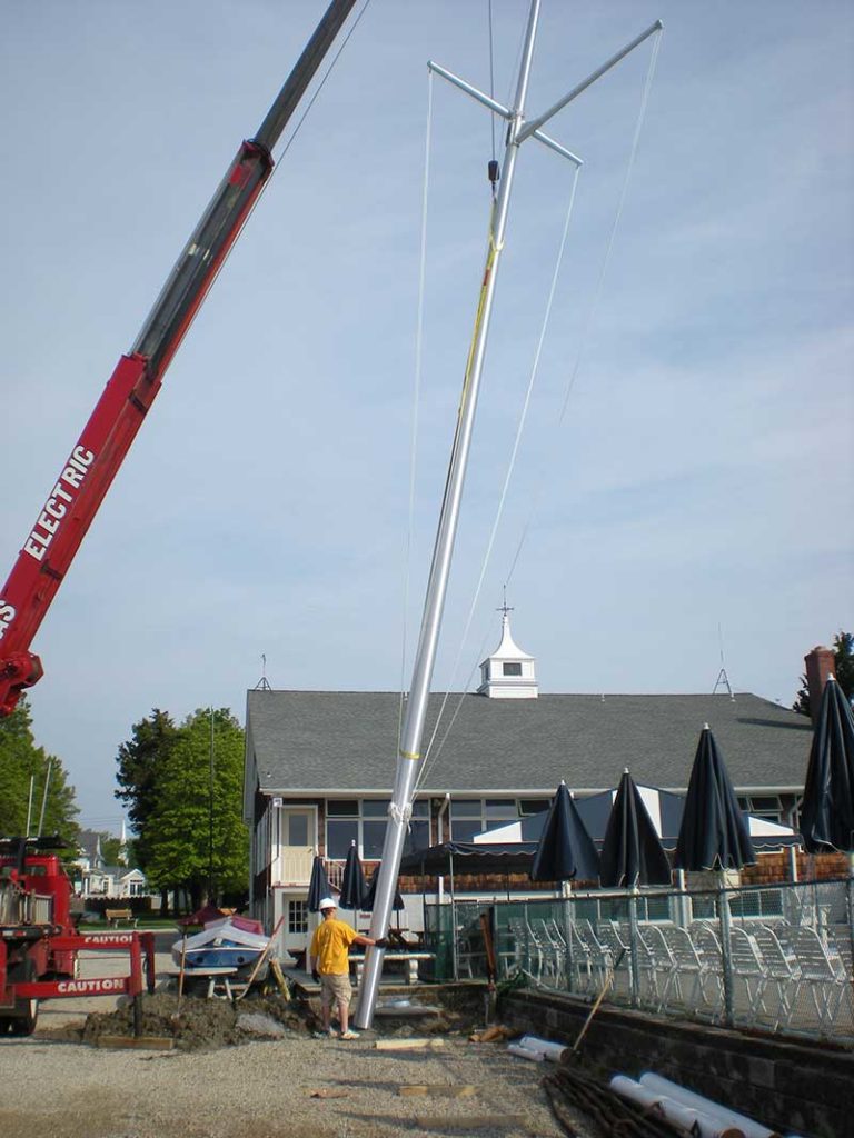 Flagpole Installations in Ocean County, NJ Flagpole Manufacturer