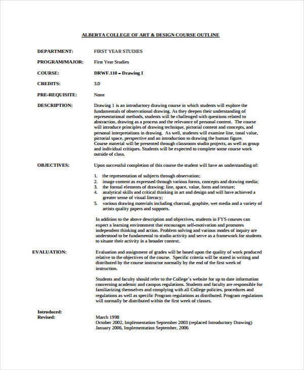 20+ Outline Format Template for Better Management