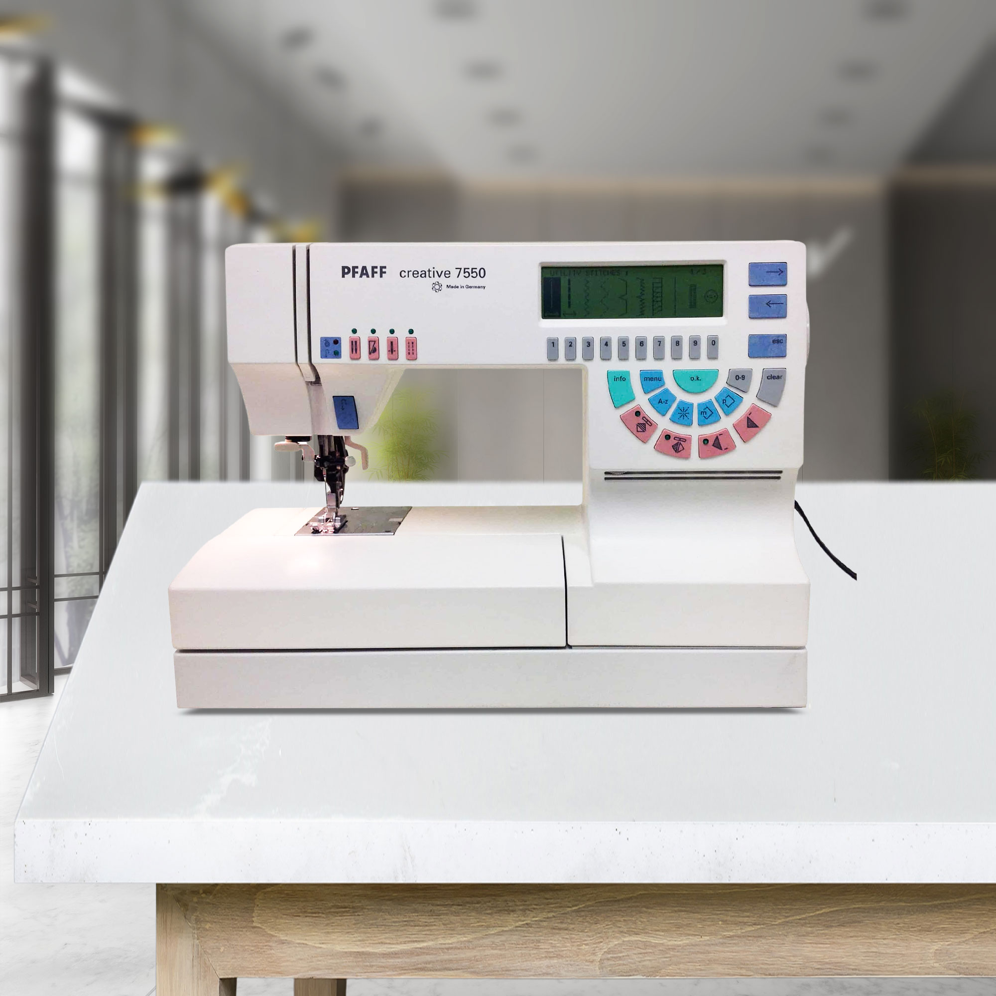 Pfaff Creative 7550 Computerized Sewing Machine Acme Revival