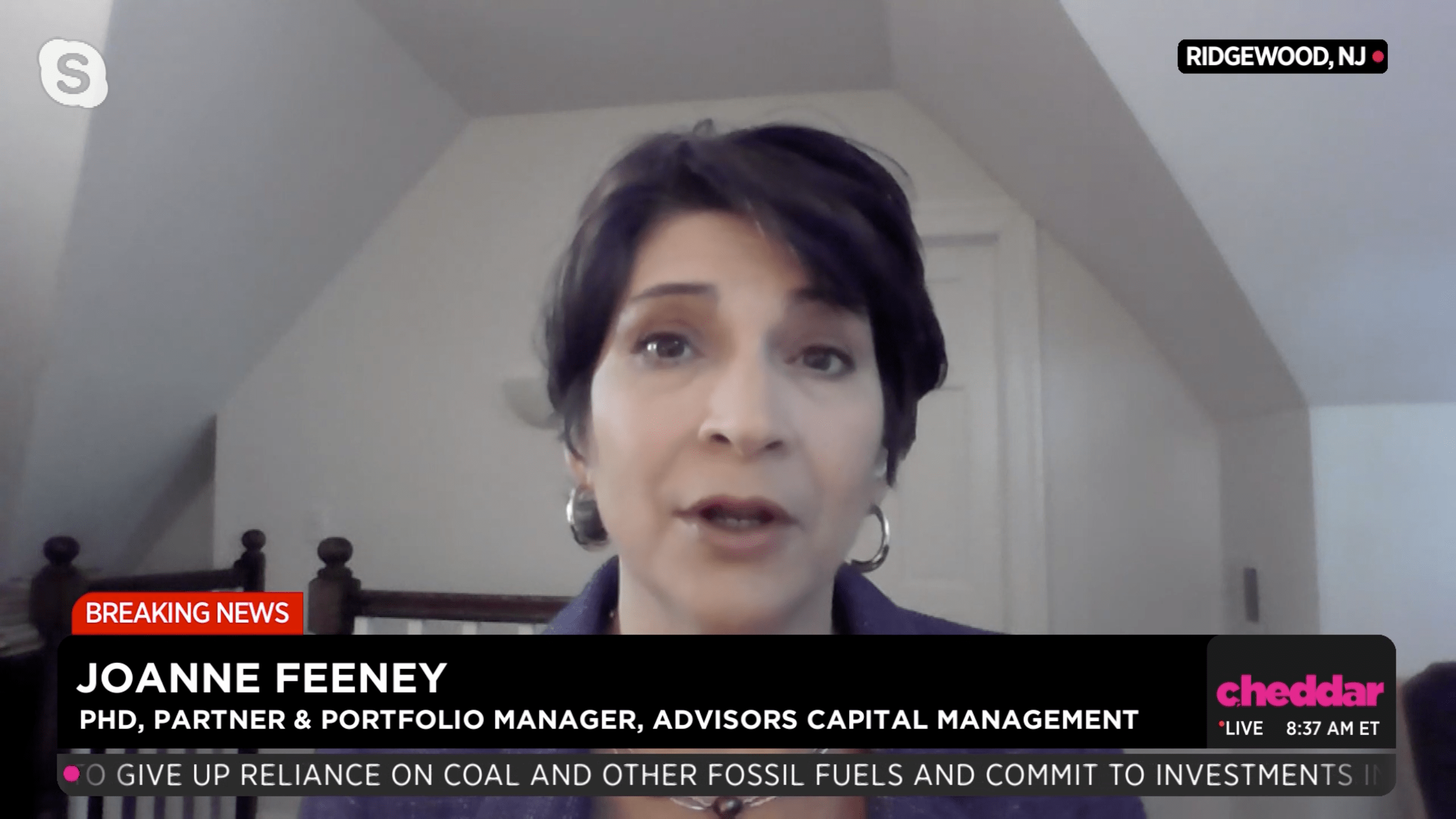Advisors Capital's Dr. JoAnne Feeney on Cheddar TV