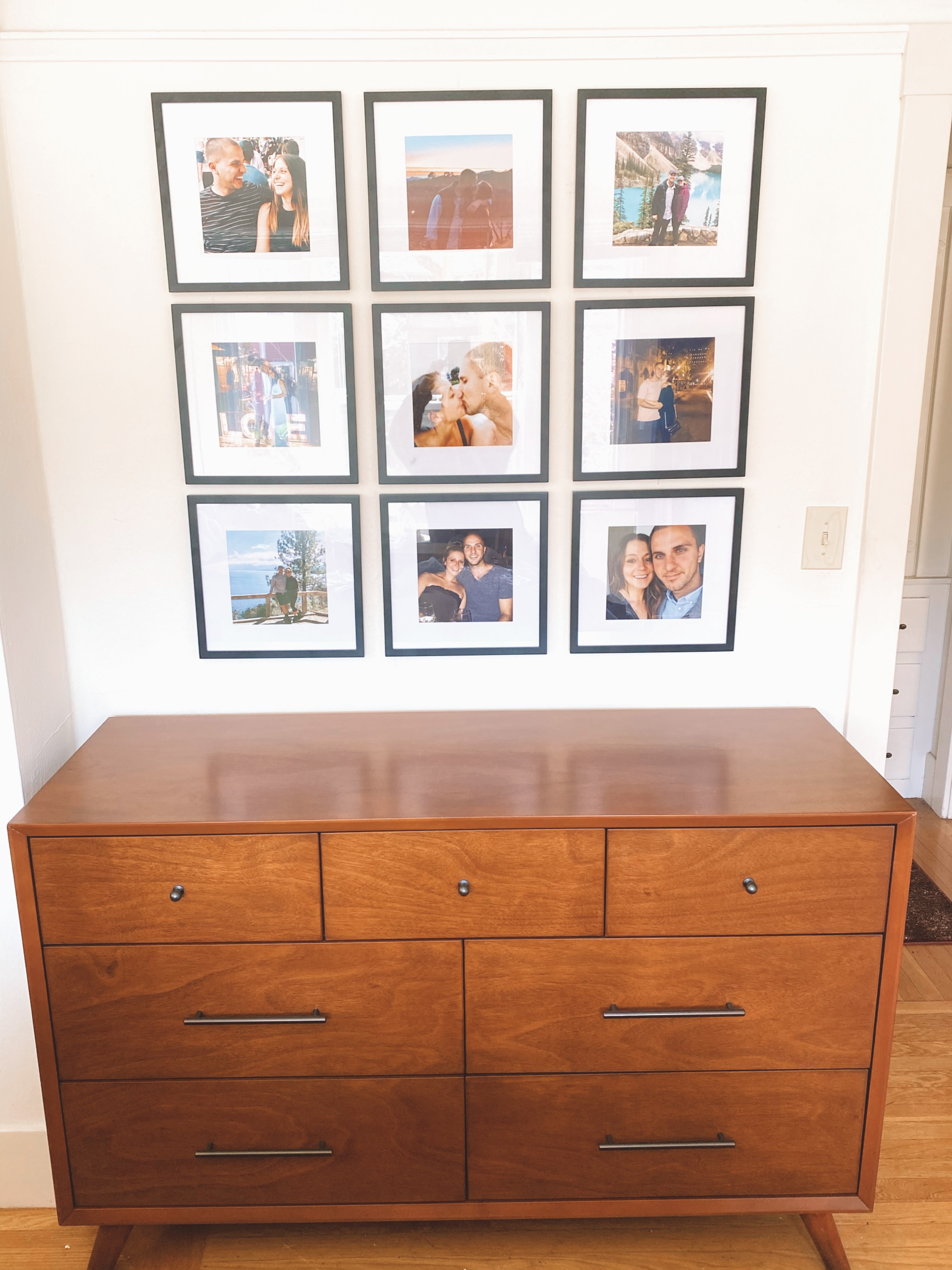 How To Beautifully Decorate A MidCentury Modern Dresser