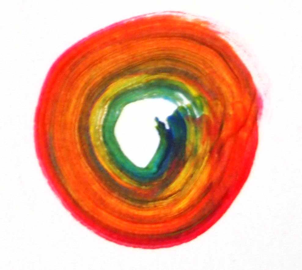 Painting Circles Makes Me Happy Carolyn Dube