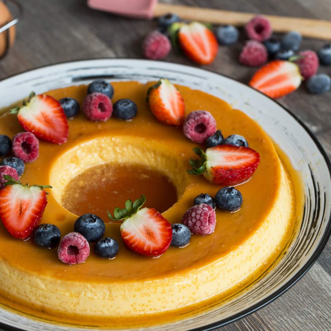Crema Volteada A Comer