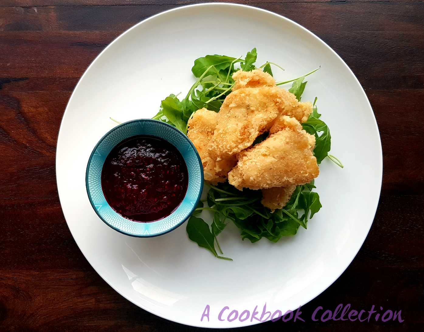 Deep Fried Brie with Raspberry Sauce A Cookbook Collection