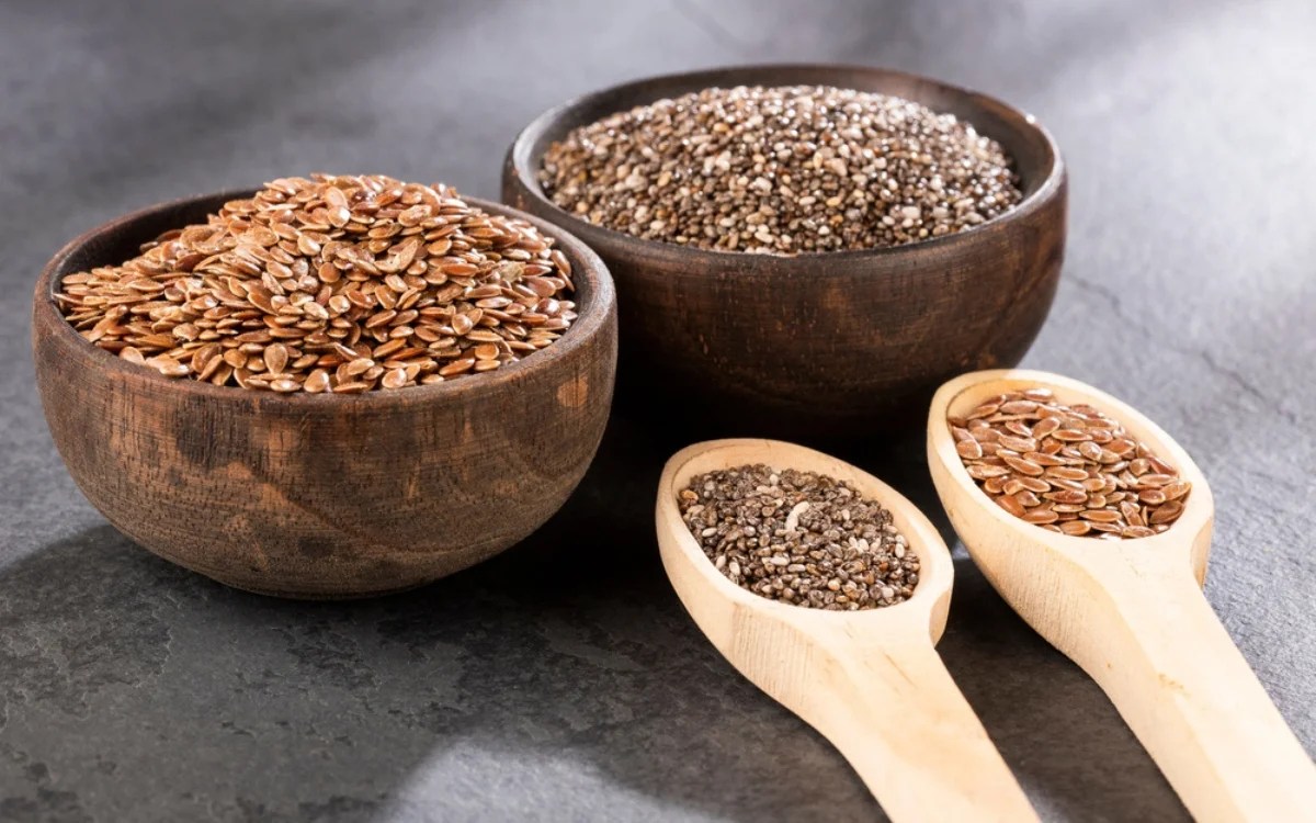 Flax and Chia Seeds Egg Alternatives and Crunchy Additions