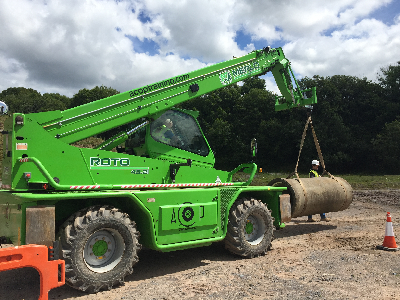 Suspended loads telehandler training ACOP meets high demand ACOP