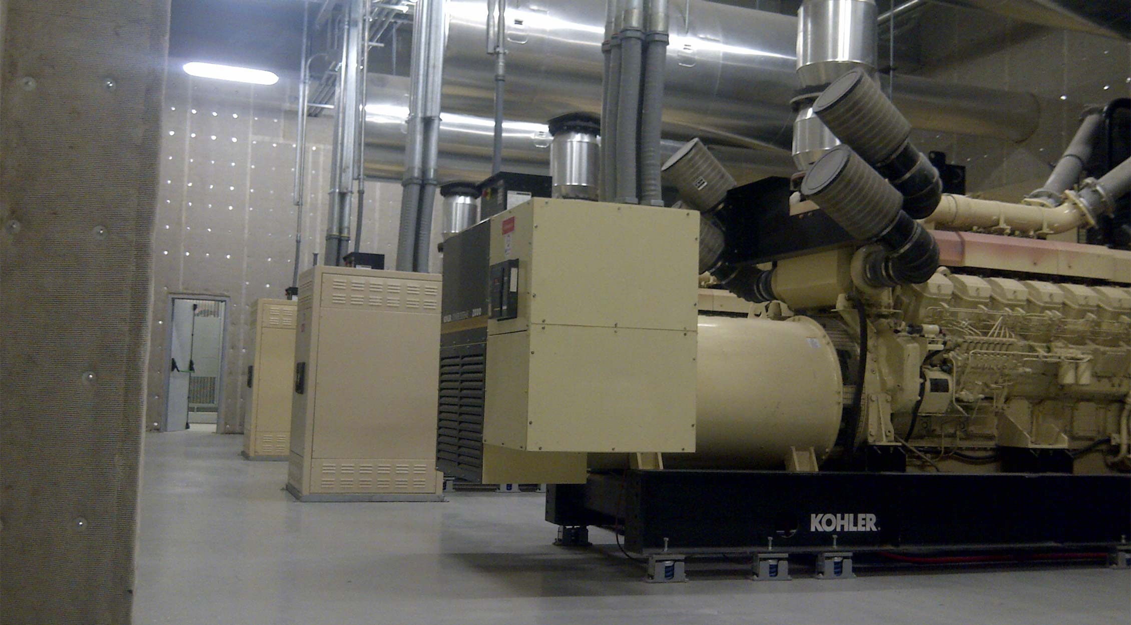 Galleria Massive Generator Room Acoustiblok site