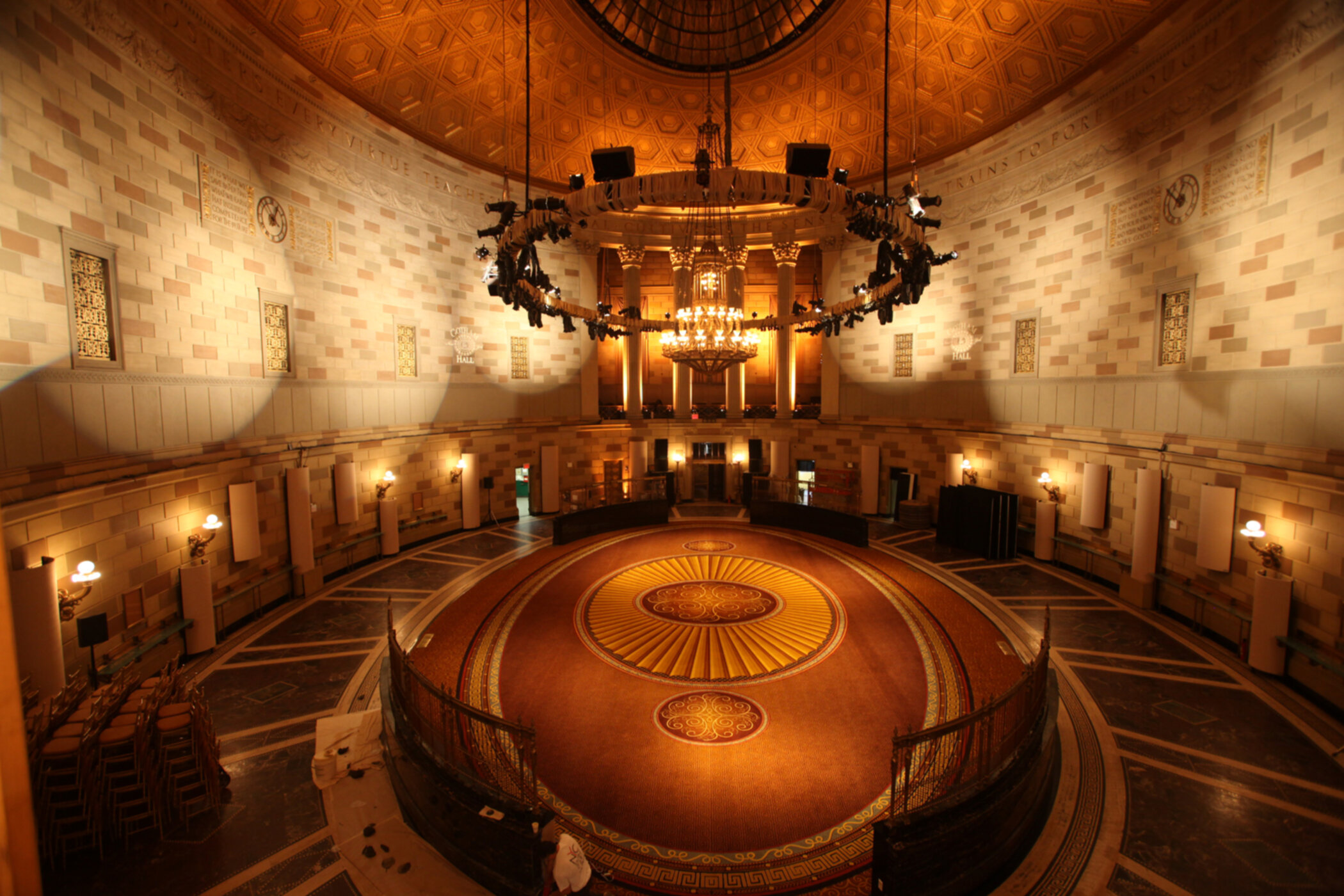 Gotham Hall Acoustic Geometry