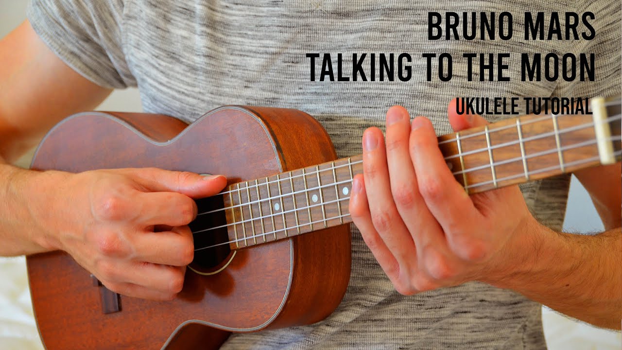 Bruno Mars Talking To The Moon EASY Ukulele Tutorial With Chords