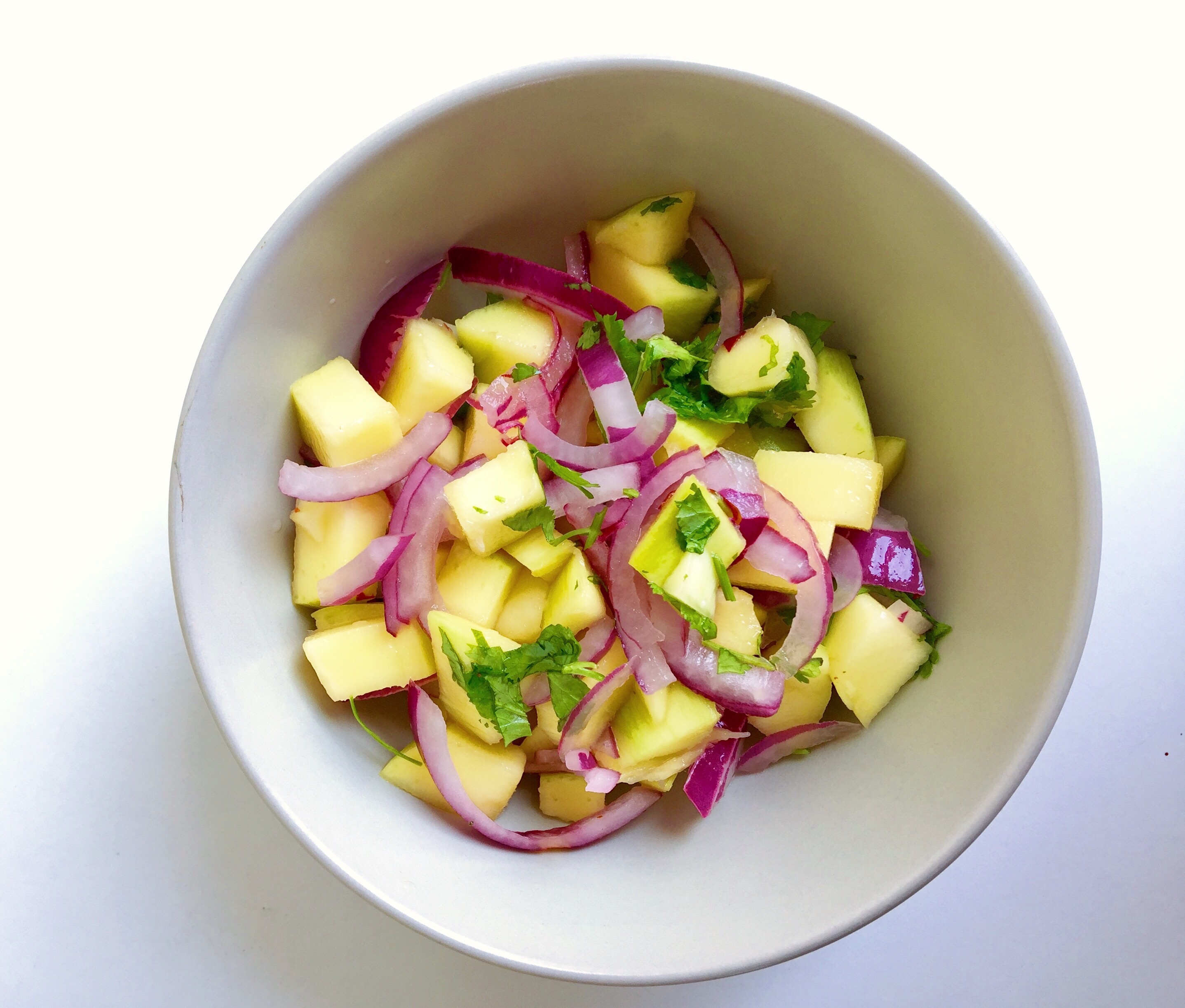 Ceviche de manga A cozinha da avó Maria