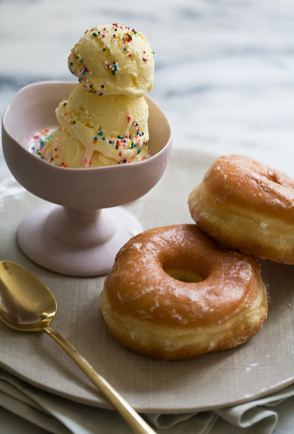 Doughnut Ice Cream A Cozy Kitchen