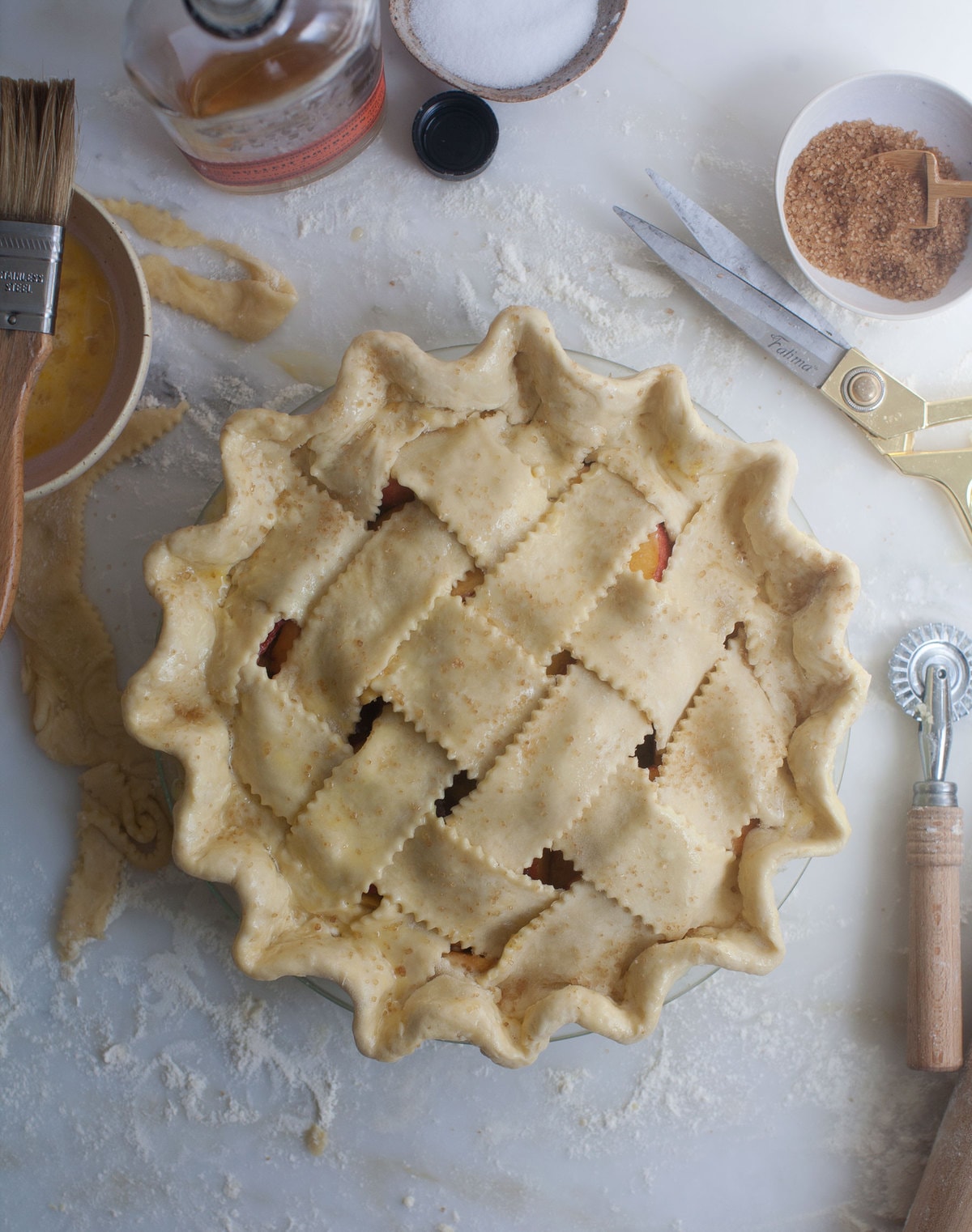 Classic Peach Pie A Cozy Kitchen