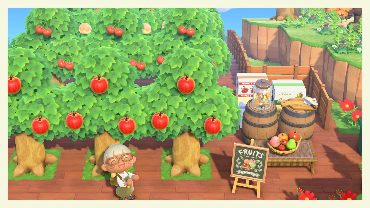 Fruits Sign Animal Crossing Pattern Gallery & Custom Designs