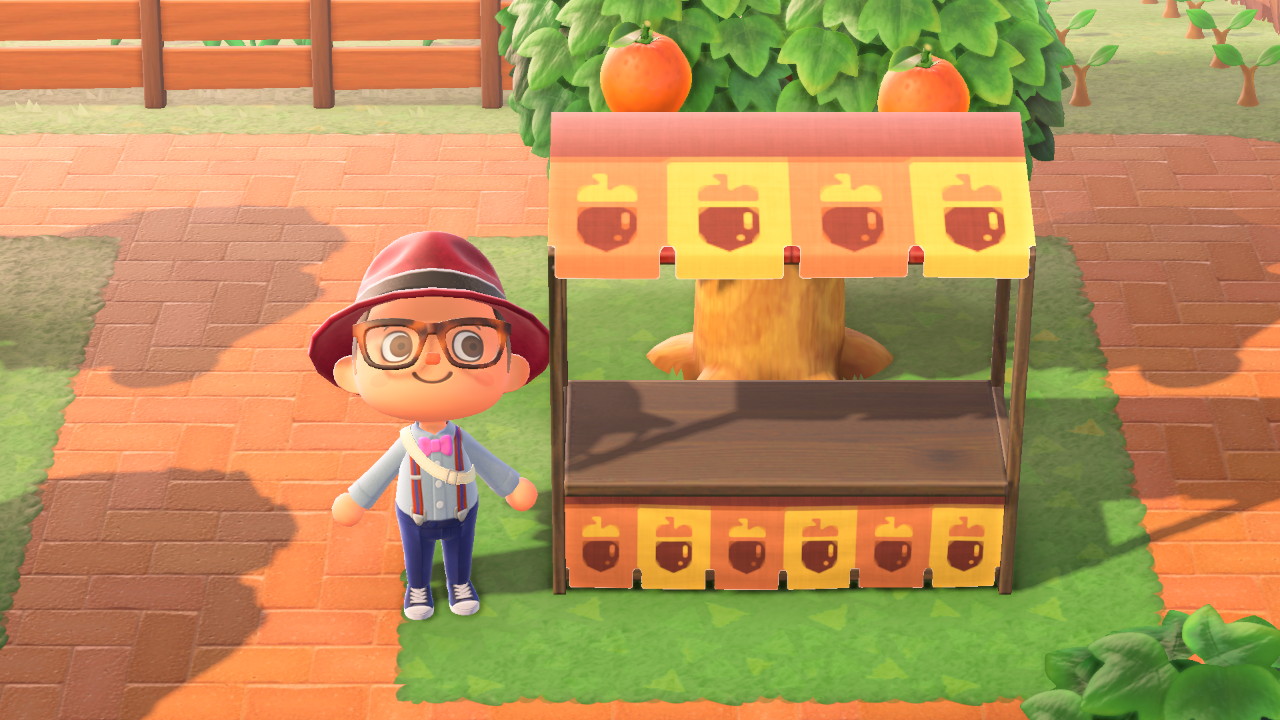 DIY Stall Design Animal Crossing Pattern Gallery & Custom Designs
