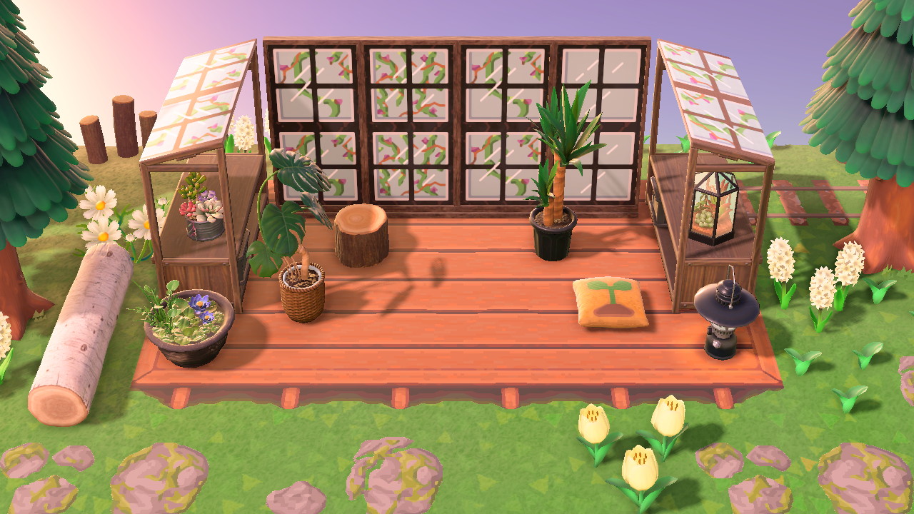 Greenhouse Windows Animal Crossing Pattern Gallery Custom Designs