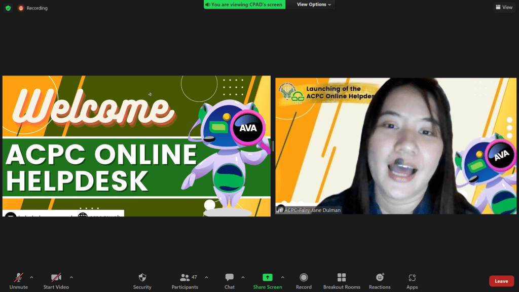 DAACPC launches its online helpdesk ACPC