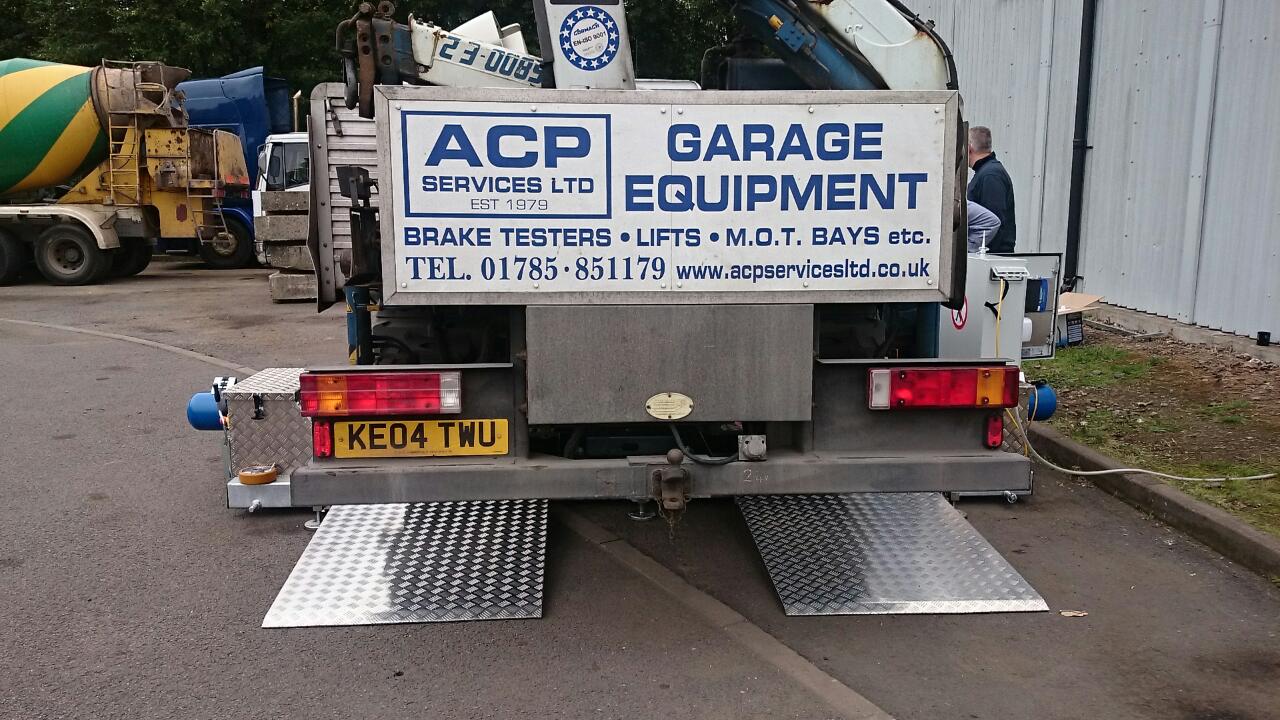 Mobile brake tester Mobile Brake Tester Commercial HGV Rollers